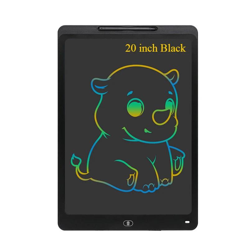 16/20Inch Lcd Drawing Board Writing Tablet Montessori Learning Educational Toys Kids Large Graffiti Magic Handwriting Blackboard