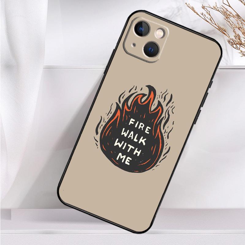 Fire Walk With Me Twin Peaks Shockproof Case For IPhone 18 17 Pro Max 11 14 15 16 Plus 12 13 Mini 16e 17 Air Phone Cover