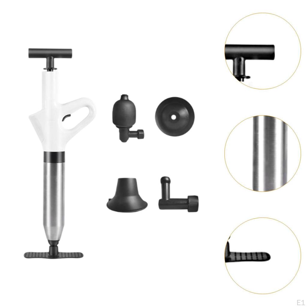 Высоконапорный воздушный поршень для туалета, мощный, мощный инструмент для удаления засоров в сливе