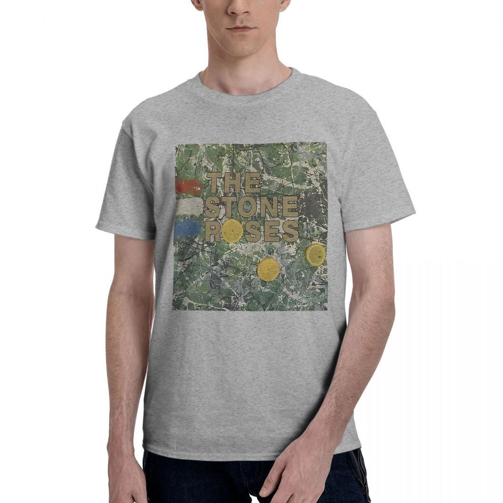 The Stone Roses 100% Хлопок Повседневная Дышащая Удобная Милая Новинка Топы И Футболки Футболка С Принтом
