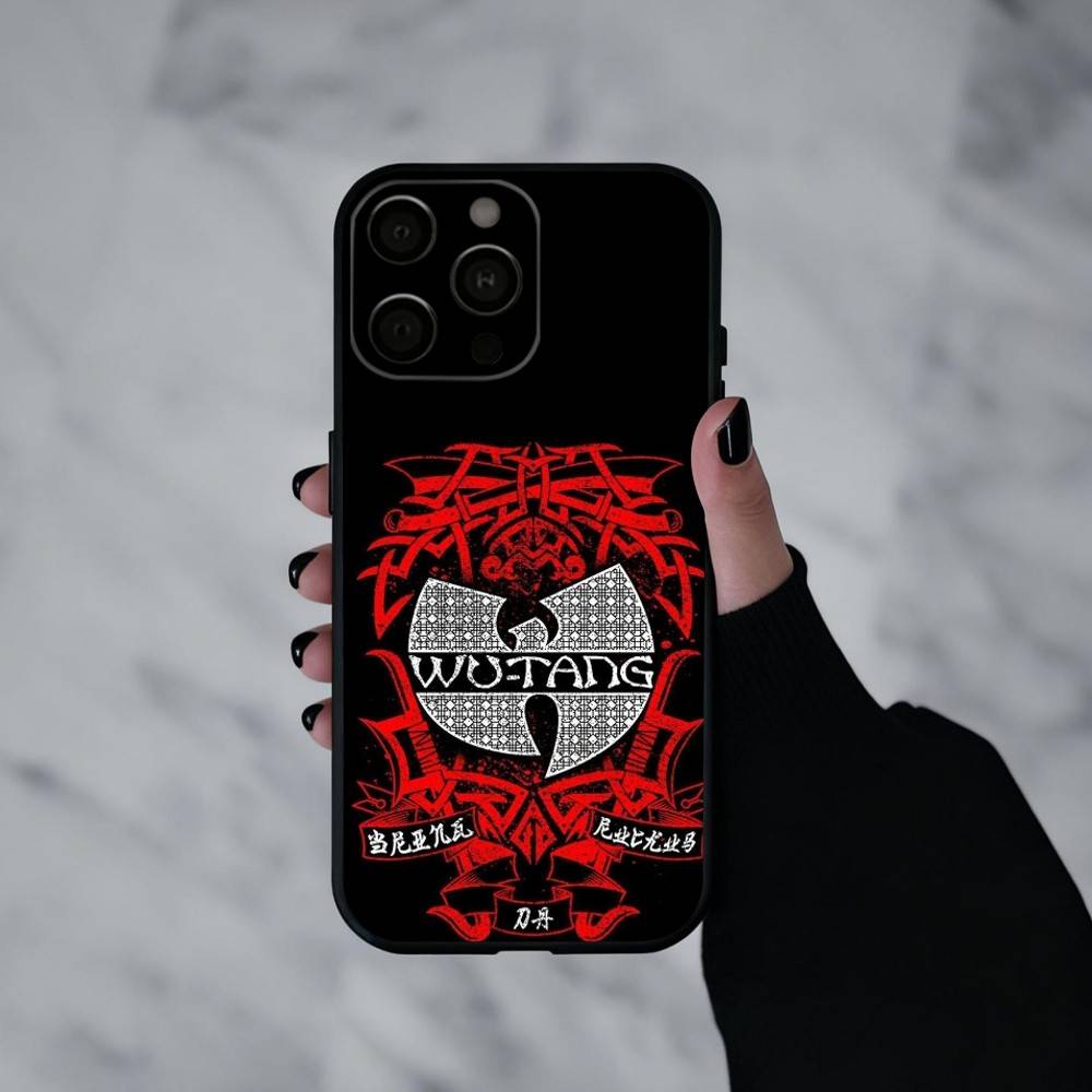 Wu-Tang Wu T-Tang C-Clan-N U-Ultra Чехол для телефона для iPhone 17pro,16,15,14,13,12,11 Plus,Pro Max,XS,Мягкий силиконовый черный чехол