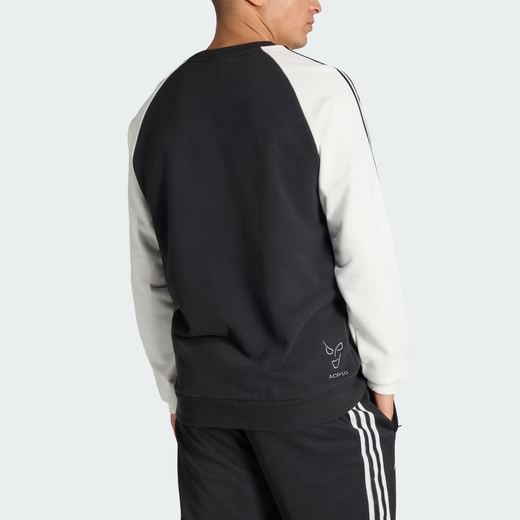 Adidas Оригинал Худи Juventus в полоску с круглым вырезом и длинным рукавом Мужское худи KB4449