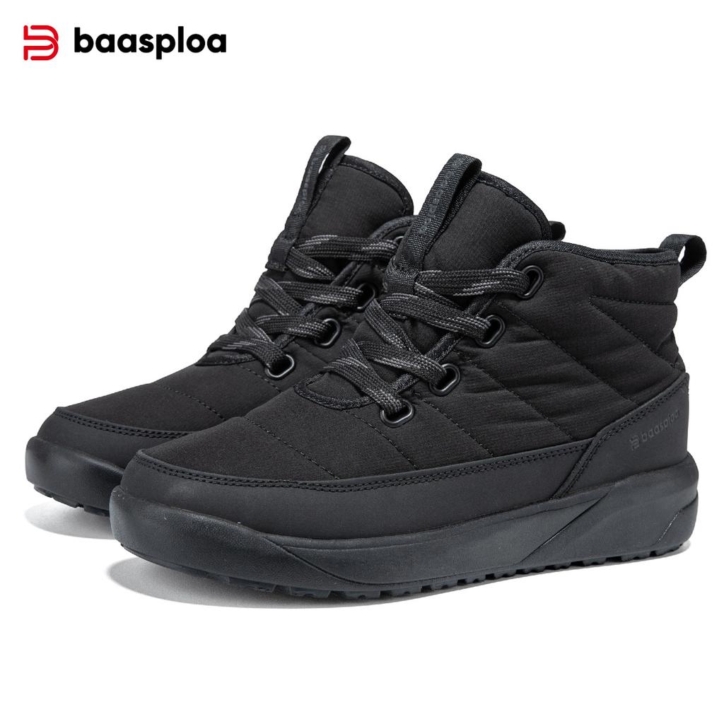 Women's Snow Boots Outdoor Waterproof Non-slip Warm Short Boots Women's Casual Hiking Shoes Cold-proof Boots Wool Lining Short Barrel Winter Boots