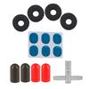 Drum Set Accessories Kit with 4pcs Cymbal Stand Felt Washeres + 4pcs