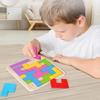Creative IQ Wooden Calendar Puzzles Intelligence Jigsaw Games Children Puzzle Toys Jigsaw Kits