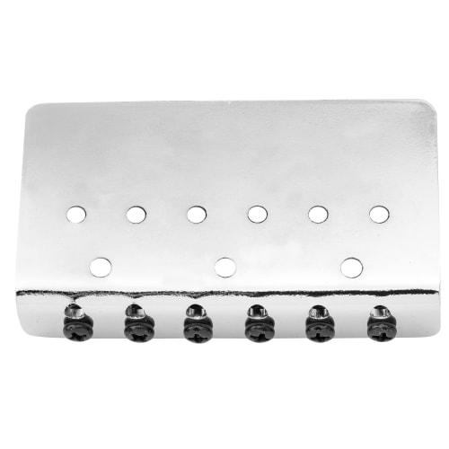 Wilkinson WOF01 10.5mm Hardtail Bridge for Squier/Mexico Fender Stratocaster Electric Guitars, Chrome