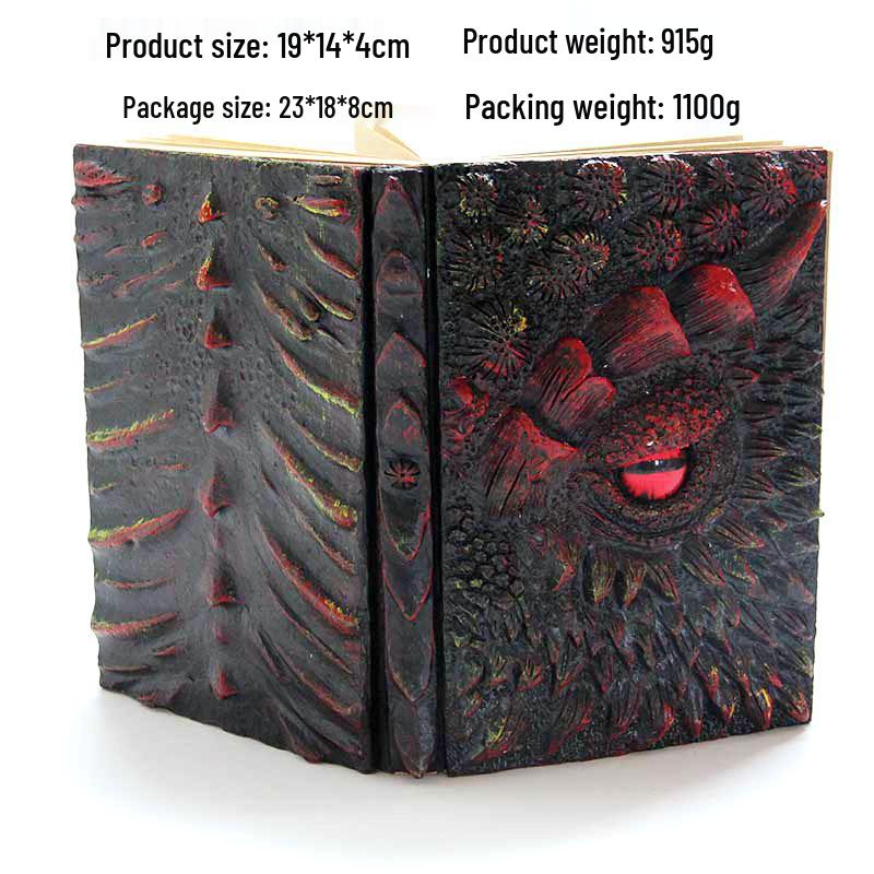 Независимый сайт Резиновая анимированная книга-орнамент «Глаз дьявола» с драконом