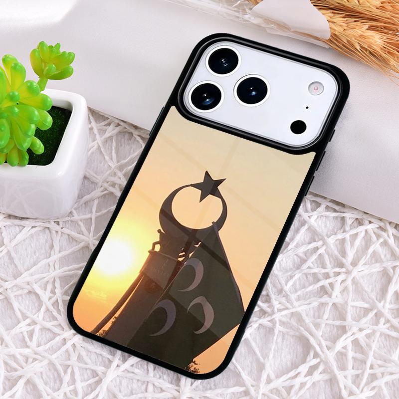 Турция Турецкий флаг Ударопрочный чехол для телефона для iPhone 17 Air 16e 15 11 12 14 13 Pro Max Обложка Coque