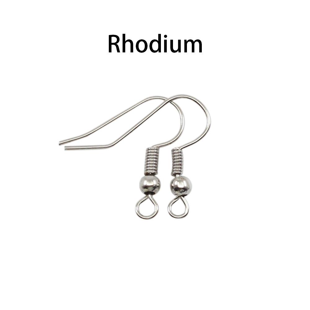 100-200pcs/lot 20x17mm Earring Findings Ear Clasps Hooks For DIY Jewelry Making Accessories Iron Hook Ear wire Jewelry Supplies