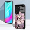 Чехол для телефона B-Bocchi The Rock H-Hitori Gotoh для Samsung S26 S25 S24 FE S23 S22 S21 Plus S20 Ultra Note20Ultra Черная стеклянная крышка