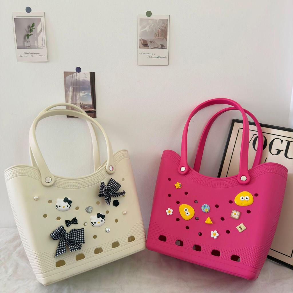 Водонепроницаемая пляжная сумка EVA - большая вместительная сумка через плечо для путешествий и хранения вещей