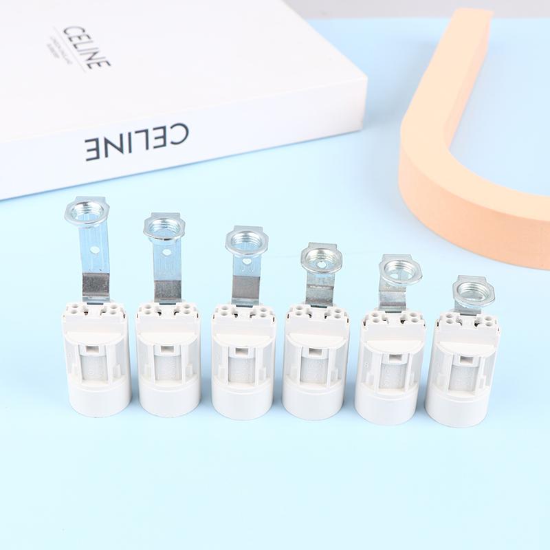 1 шт., цоколь для канделябров, держатель для лампы, замена лампы для свечи E14, регулируемые светодиодные чехлы для люстр, основания, держатели, розетка