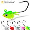 2pcs/lot Jig Head Hooks 30-35-45g High Carbon Steel Fishhooks Anti-Hanging Bottom Perforated Fishing Hooks Pesca Tackle