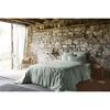 Drap plat "Soline" toutes dimensions Lin lavé - 270x300 - Soline Eucalyptus