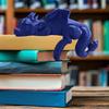 Sleeping Dragon Bookshelf Decor 3D Printed Dragon Figurine Book Nook Sleeping Dragon