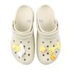 Crocs Классические сабо на платформе MM Dream Builder Melt Ice Cream Летние расписанные вручную забавные дырявые туфли женские белые