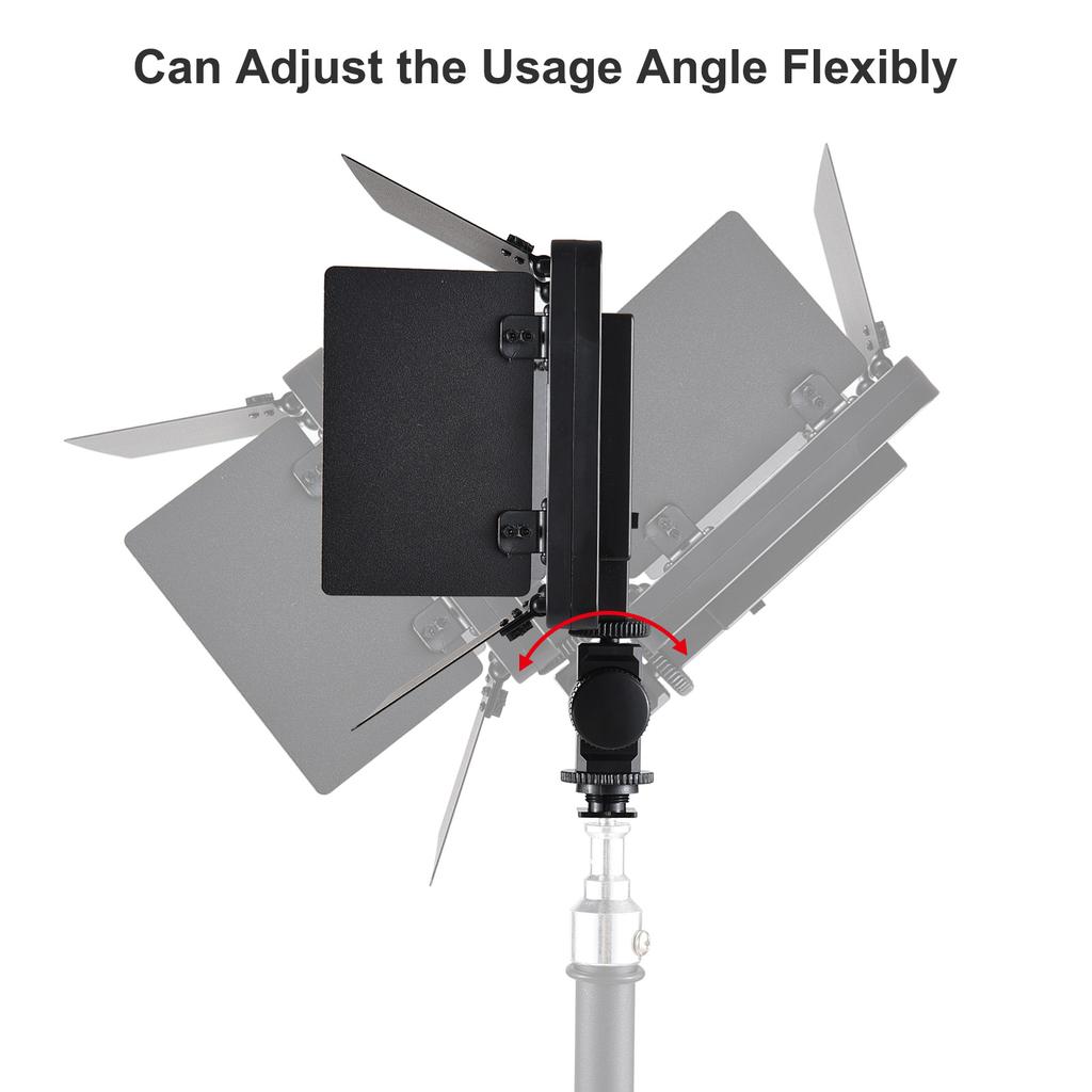 Портативный светодиодный светильник для видеосъемки, заполняющий свет для фотографий, 520 шт., светодиодные бусины, 3000K/5500K, двухцветные, с регулируемой яркостью