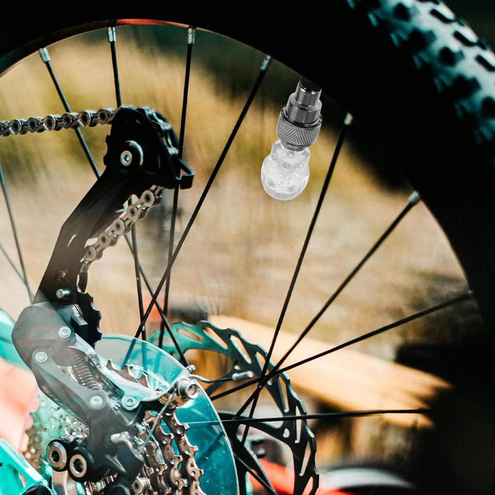 2 шт. велосипедные светодиодные фонари, крышка клапана, фонарик, авто, мотоцикл, шины, воздушный клапан, колеса, спицы, светильник, аксессуары для велосипеда