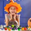 Halloween Pumpkin Squeeze Toy  Portable Pocket Fidget For Kids Teens Adults, Stress Relief And Study Concentration