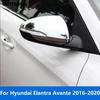 Rearview Side View Mirror Cover Trim For Hyundai Elantra Avante 2016 2017 2018   Chrome Protector Exterior Accessories