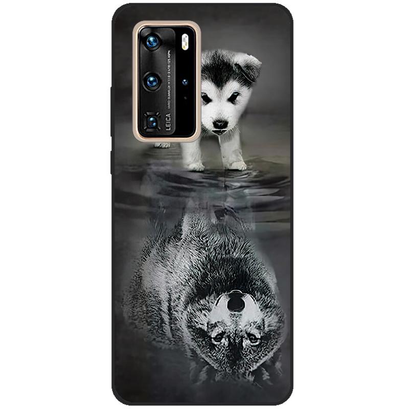 phone case For Huawei P40 Case cover Soft Silicon TPU coque for Huawei P40 Pro P40Pro P 40 Bumper Fundas full 360 Protective