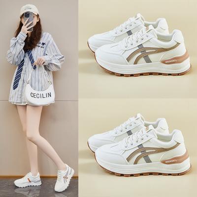 Инс новые туфли Форрест Гамп женские весенние студенческие беговые спортивные туфли на платформе с увеличением роста повседневные туфли KK