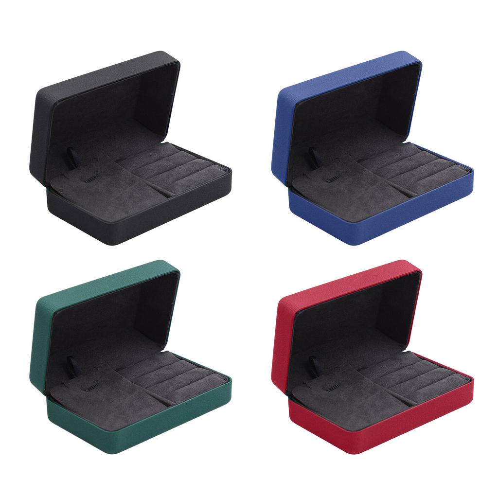 Practical Jewelry Organizer Mini Storage Box Women Portable Display Case Elegant Jewelry Organizer for Valentines Day