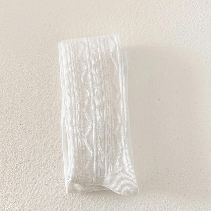 Chic Simplicity Kids Girl Pantyhose Fashion Solid Color Korean Legging Stocking for Children Autumn Spring Thicken Cotton Tights