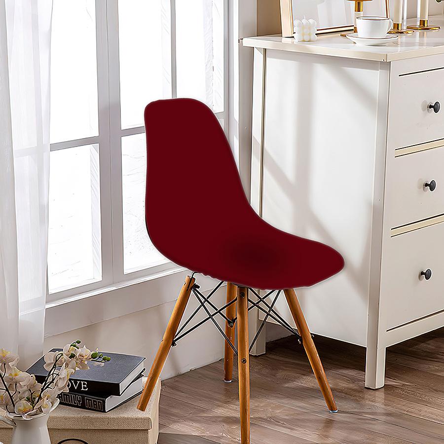 Эластичный чехол на стул-ракушку Чехол на стул Eames Чехол на стул Съемная защита сиденья Для кухни Офисов
