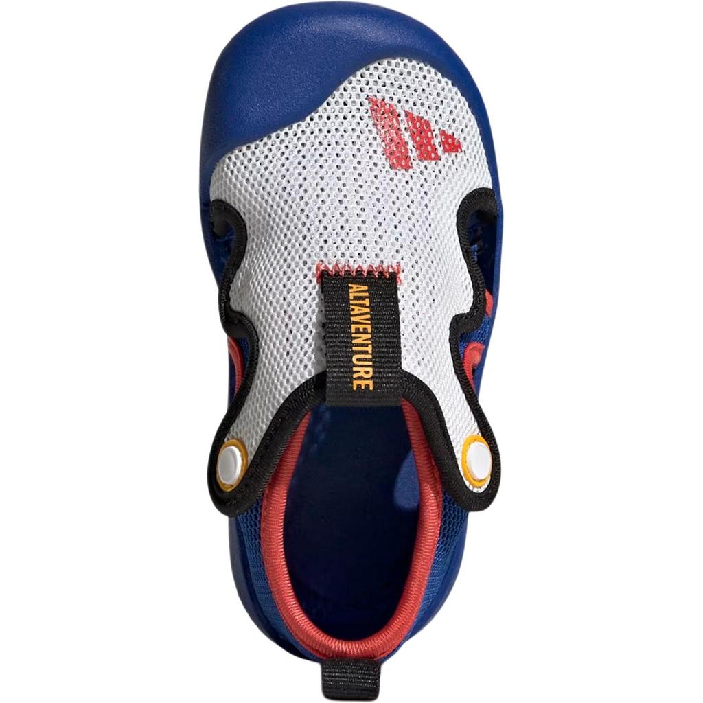 adidas Altaventure 3 Удобные Универсальные Нескользящие Амортизирующие Низкие Кроссовки для Ходьбы Детская Обувь Синий Белый JP7093
