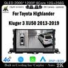 Android 14 For Toyota Highlander Kluger 3 XU50 2013-2019 Car Audio Player Autoradion Radio Video Multimedia Stereo Carplay Head