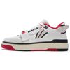 Li Ning Новичок ПЭ Нескользящая Амортизация Нескользящая Амортизация Низкие Винтажные Баскетбольные Кроссовки Женские Бежевый ABCS028-1