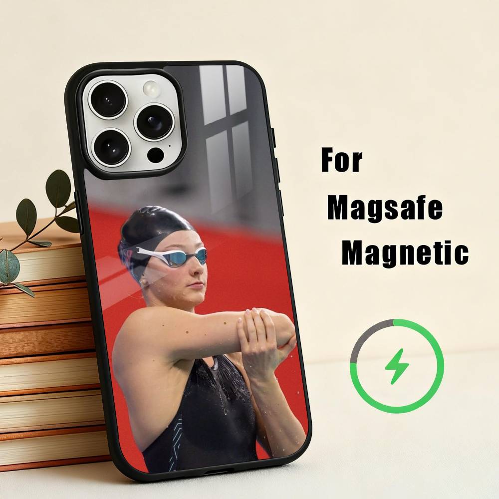 Swimmer S-Summer M-McIntosh Phone Case For iPhone17,16,15,14,13,12,11 Plus,Pro Max Magnetic For Magsafe Wireless Charging