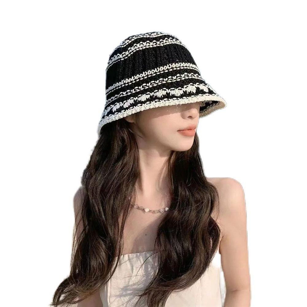 Солнцезащитная шляпа с вырезами, дышащая панама, дорожная кепка, модная шляпа-ведро, лето