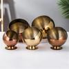 Gold Golden Stainless Steel Storage Bowl KTV Tray Bowls Salt Container Storage Bottle Storage Jar Seasoning Candy Soy Sauce Dish
