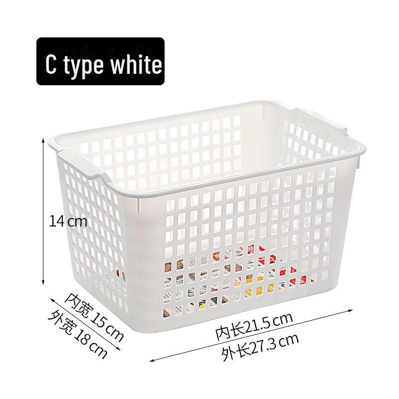 Хранение на кухне и рабочем столе: Многоцелевая пластиковая корзина для мелочей, закусок, фруктов и игрушек