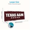 Texas A&M Color Mouse Pad Large Gaming Table Cushion Non-slip Laptop Tablet Big Mousepad XXL Mat Mini PC Playmat With Lock edge