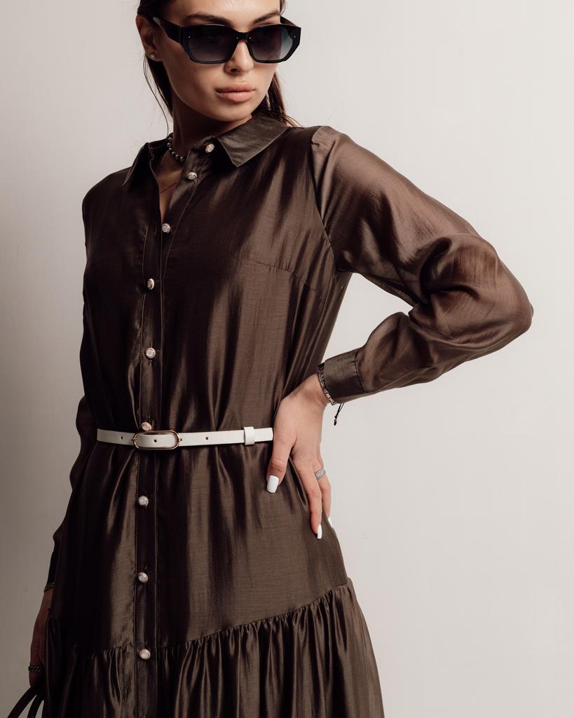 Платье Of White 5093 36 хаки