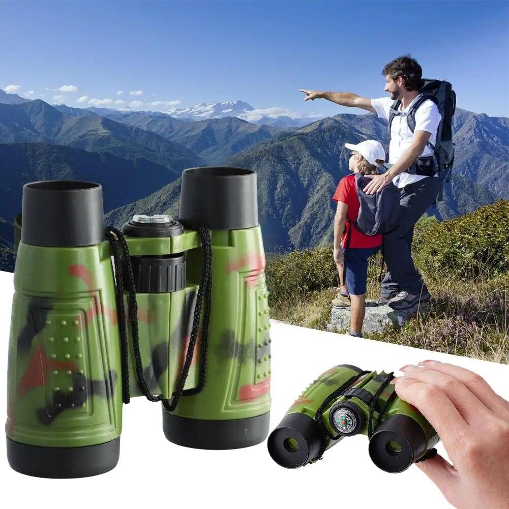 6x30 бинокль детский уличный телескоп моделирование складной открытый охота кемпинг поле выживания игры телескоп игрушечные лошадки