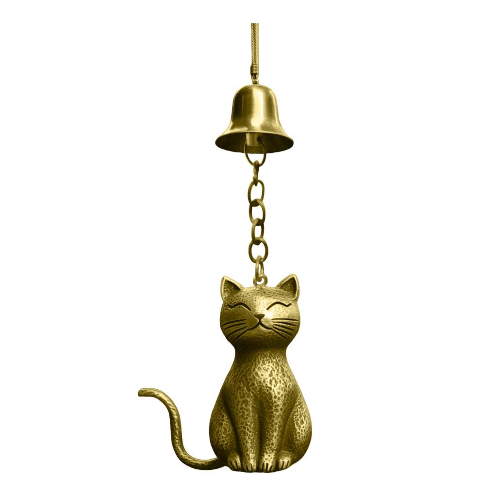 Cat Wind Chimes, Unique Cat Garden Decoration, Outdoor Cat Statue Theme Gift Wind Chimes For Cat Lovers