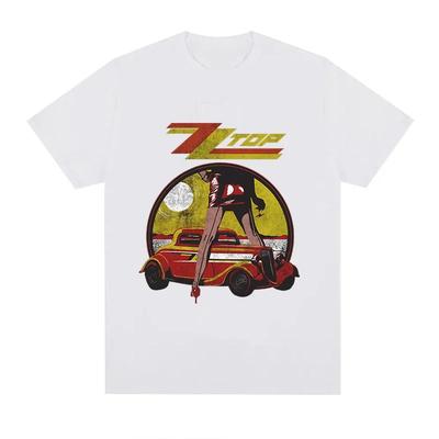 Футболка Zz Top для мужчин и женщин, больших размеров, модная, с круглым вырезом, повседневная, уличная, дышащая, большого размера, с принтом, свободная, унисекс