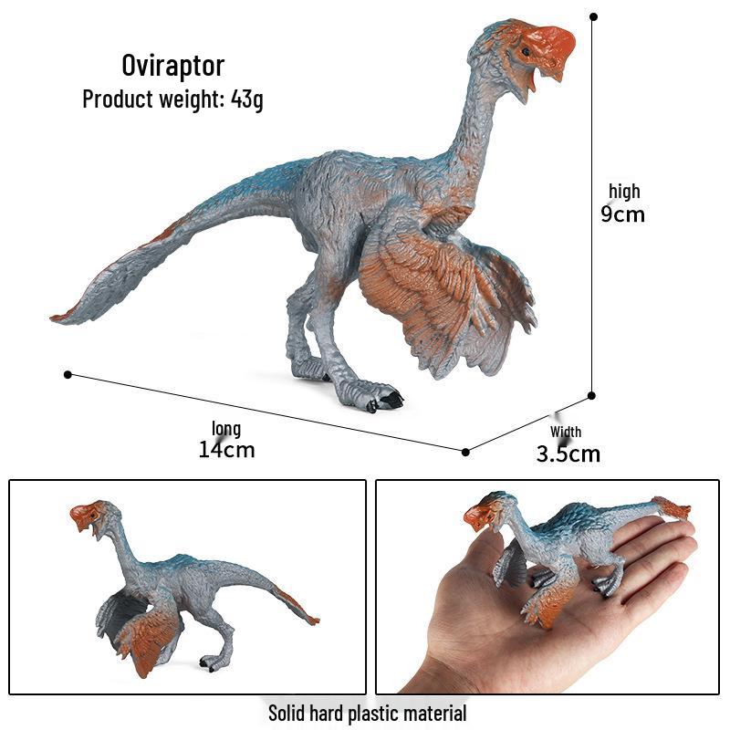 Dinosaur Model Set: T. Rex, Spinosaurus, Mosasaurus, Stegosaurus, Triceratops Cognitive Toys