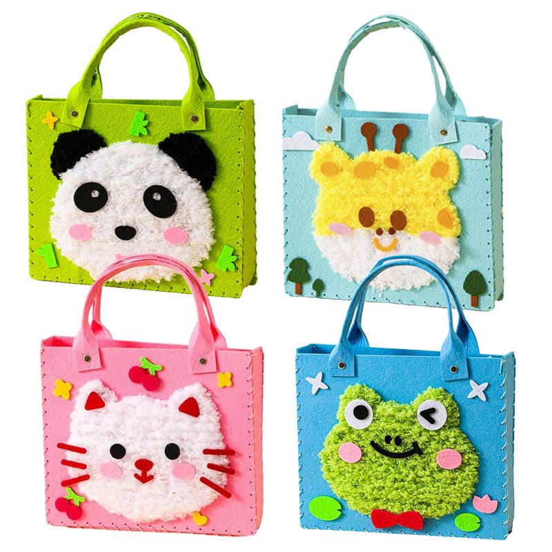 Bags - Felt DIY Sewing Kit - 4 Pieces