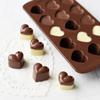 15/10 Cavity Diamond Heart Silicone Chocolate Mold Diy Cake Accessories Kitchen Ice Cubes Biscuit Pastry Manual Baking Mould