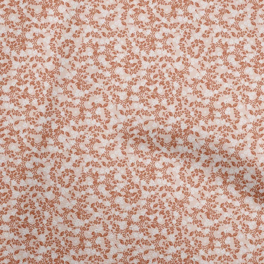 oneOone Ткань Cotton Flex Blue с цветочным рисунком, силуэт Diy, стеганая ткань, принт, ткань по ярдам 40 дюймов