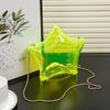 2024 Summer Star Chain Crossbody Clutch - Acrylic Mini Evening Bag with Lipstick Holder