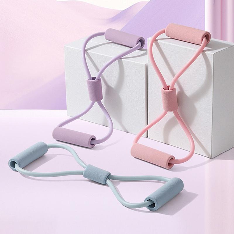 Эспандеры Йога Фитнес Аксессуары Резиновый канат Тренировки и упражнения Оборудование для спортзала Для женщин Упражнения на шею Растяжка