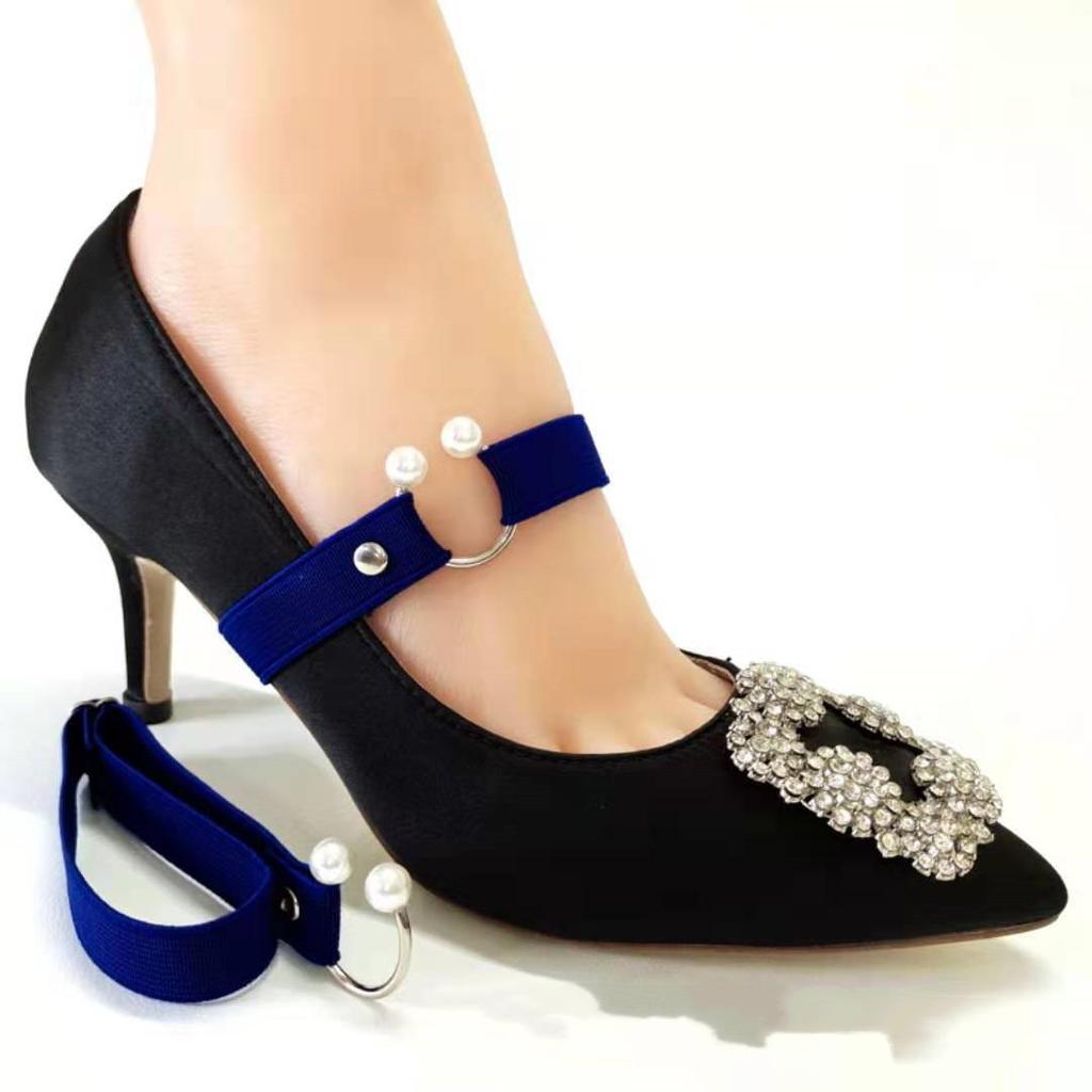 1 пара эластичных ремешков для обуви, свободные туфли на высоком каблуке, несвободные ремешки для девочек, женская обувь, ремни, одноцветные шнурки