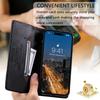 Откидной чехол-кошелек с защитой от кражи, магнитный кожаный чехол для iPhone 15, 14, 13, 12, 11 Pro Max XS MAX 8P 7P/Samsung S23 S22 S21 Ultra Plus A14 A54 A13 A53
