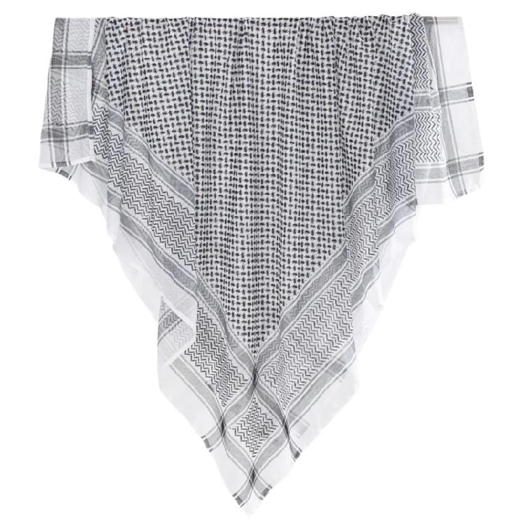 Пустынный платок шемаг Высоко впитывающий Арабский головной платок Традиционная куфия Бандана Взрослая повязка на голову Арабский платок Покрытие для головы